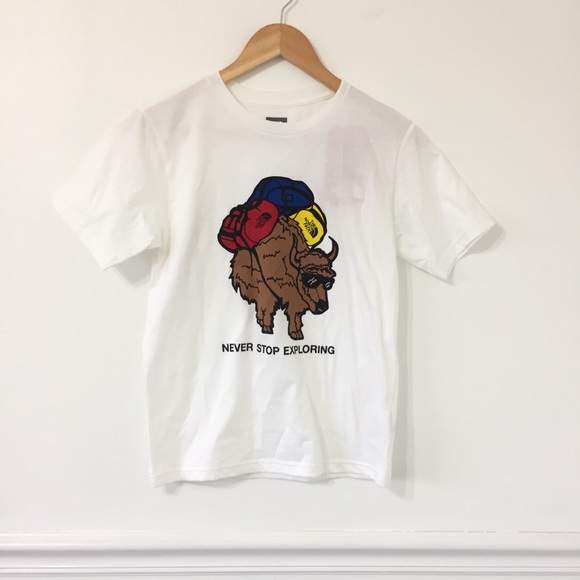 never stop exploring shirt